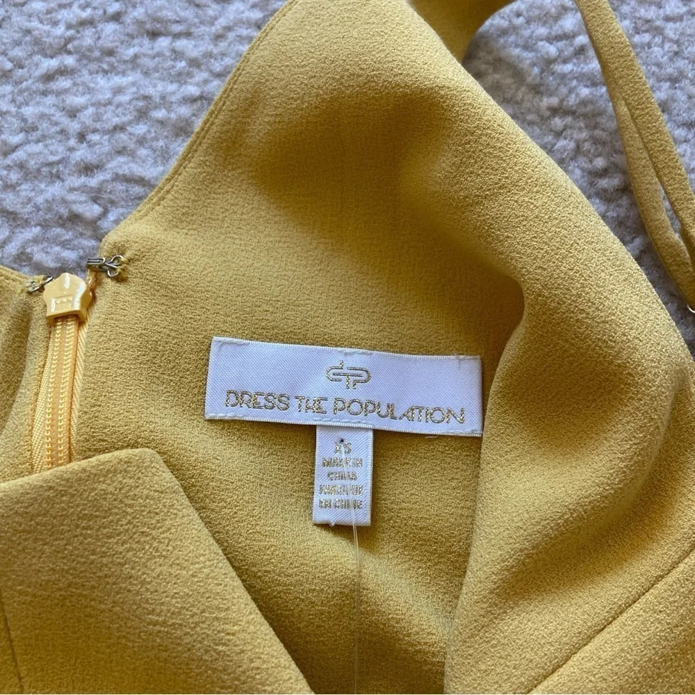 Dress The Population Anthropologie Wendy Ruffle Mini Dress - Picture 8 of 14